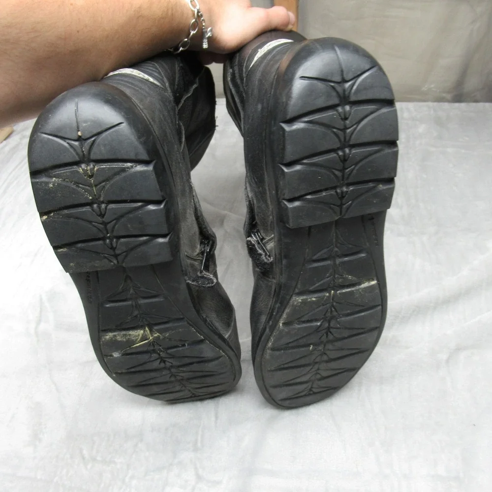 Alpinestars Leather Boots Mens‎ 11.5 US Black Gran Torino Gore Tex Motorcycle